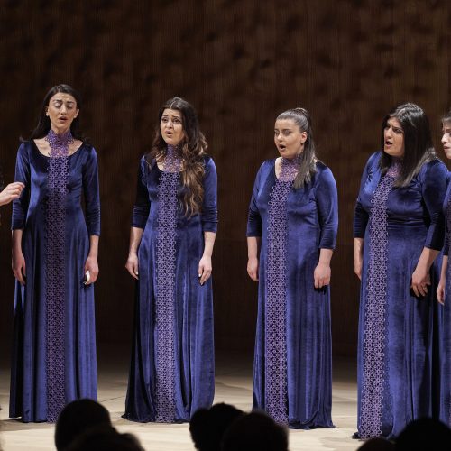 CHOR DES GEGHARD KLOSTERS  Elbphilharmonie 03.04.2018 Kleiner Saal
